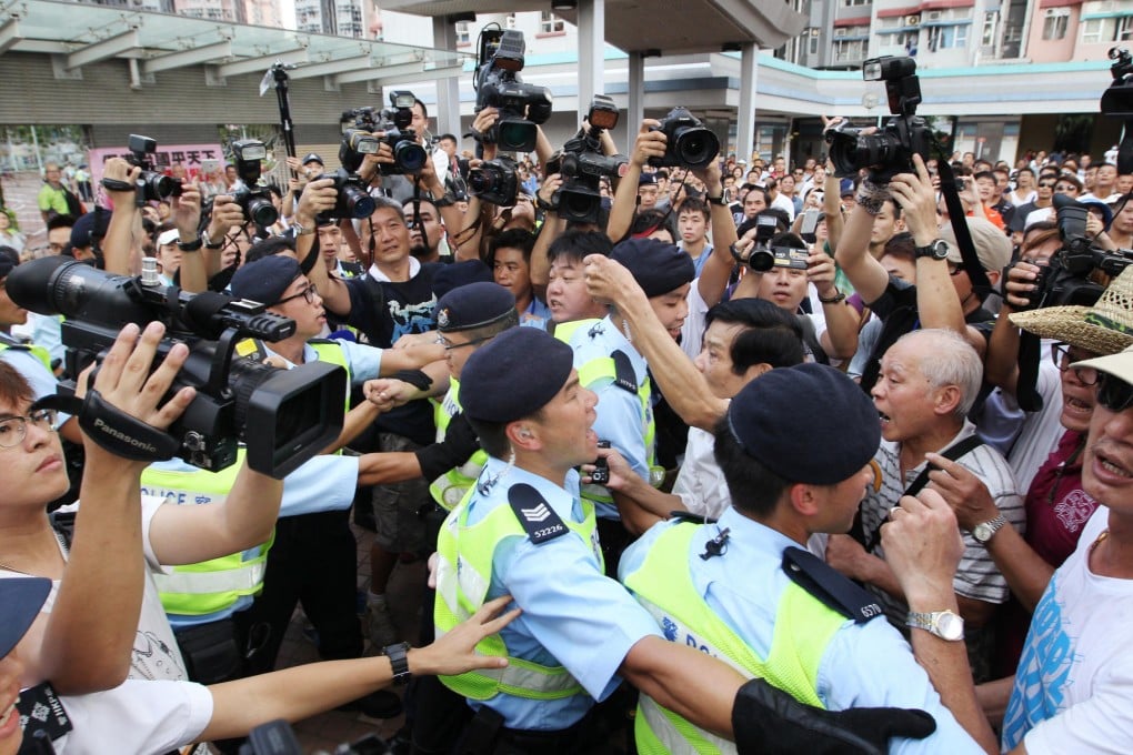 Scene from last Sunday's meet-the-people event. Photo: Sam Tsang