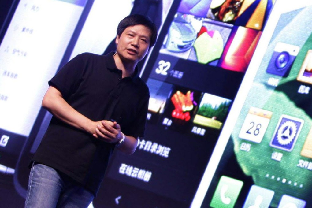 Xiaomi, under founder and chief executive Lei Jun, has been climbing up the rankings for phone sales on the mainland. Photo: Reuters