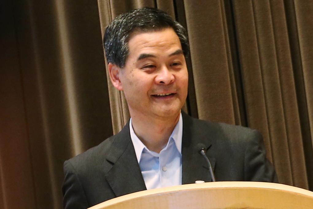 Leung Chun-ying. Photo: Felix Wong