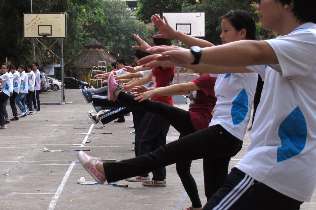 Hanoi University students will be given free courses.Photo: AP