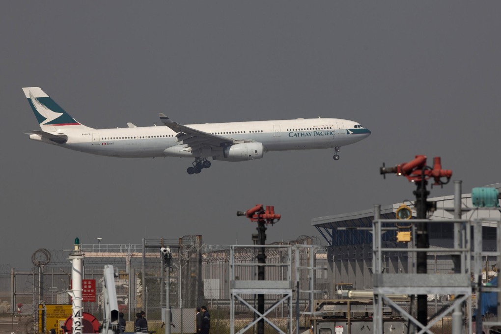 Cathay Pacific's cargo business remained under pressure in the first half due to overcapacity and softening demand. Photo: Bloomberg