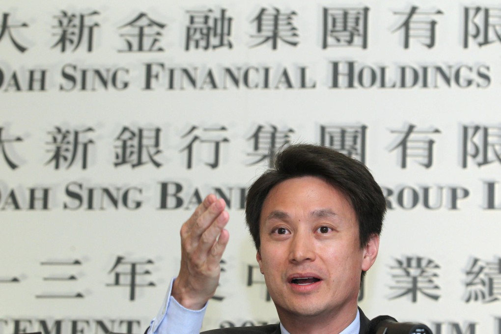 Harold Wong, the managing director of Dah Sing, says the lender has invested a lot in Macau and on the mainland. Photo: Edward Wong