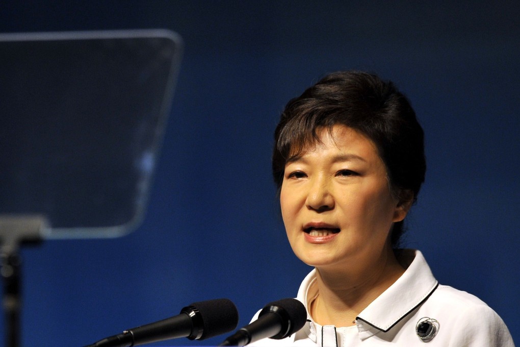 South Korean President Park Geun-Hye. Photo: AFP