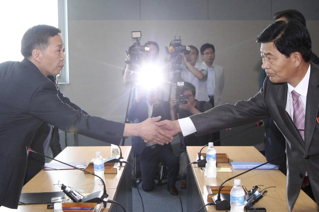 Negotiators reach agreement over Kaesong yesterday. Photo: Reuters