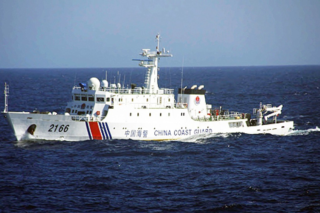 Chinese coastguard ships on Friday sailed into disputed waters at the centre of a bitter row with Tokyo. Photo: AFP