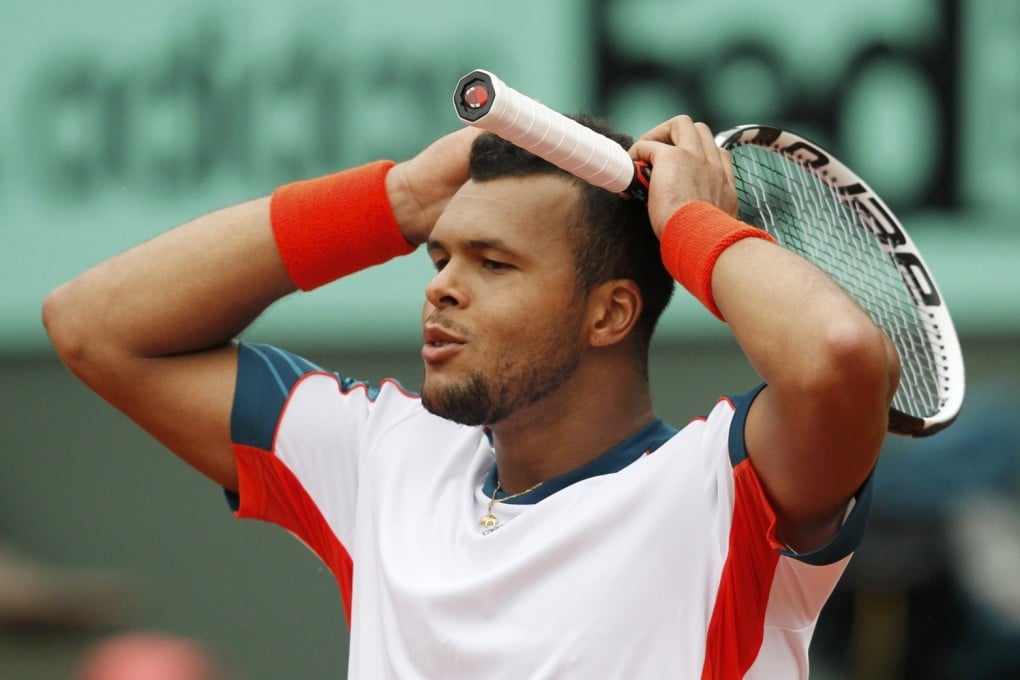 Jo-Wilfried Tsonga of France. Photo: Reuters