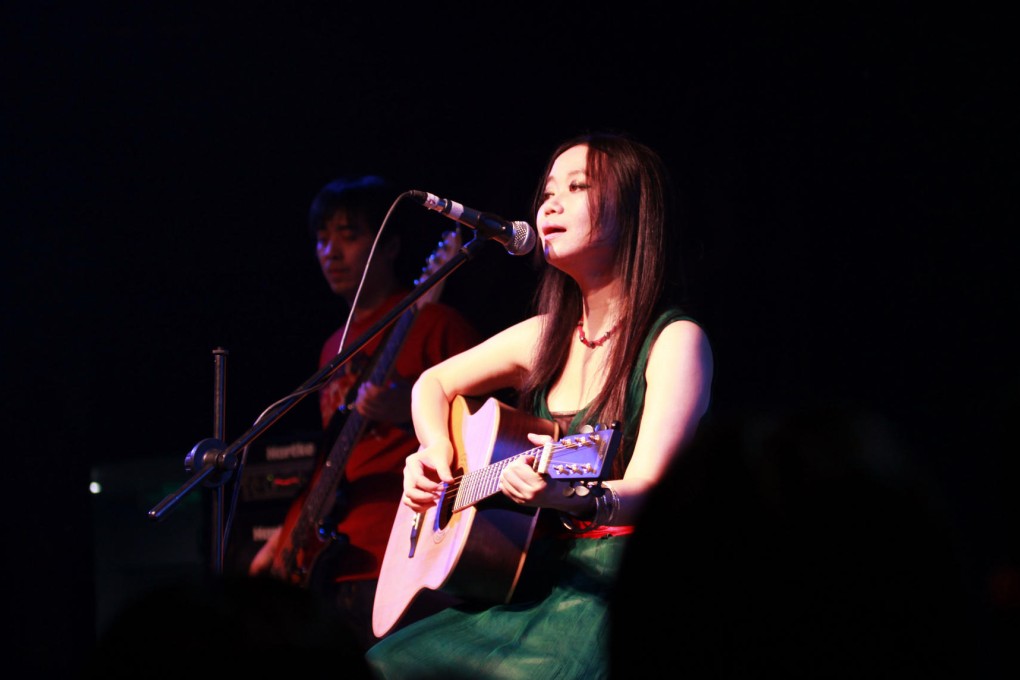 Singer Wu Hongfei was detained after posting a fake bomb threat. Photo: Wu Hongfei