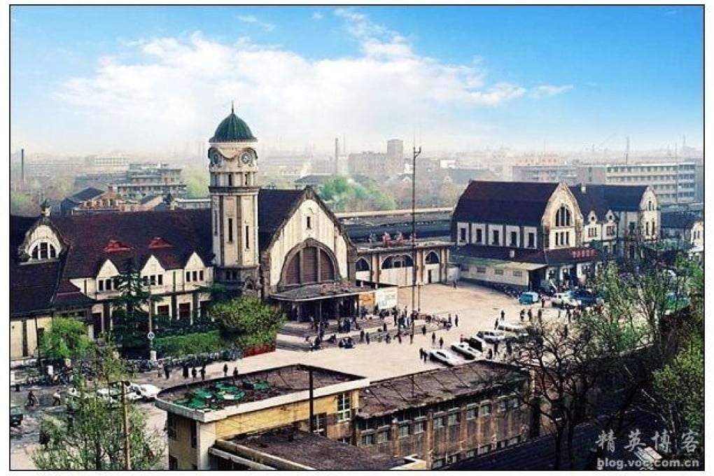 The historic former Jinan railway station, designed by a German architect, was completed in 1912 and is now set to be rebuilt.