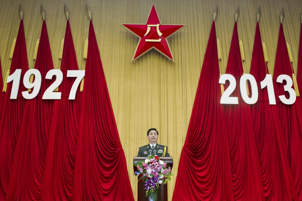 Chinese Defense Minister Chang Wanquan addresses a reception held by China's Ministry of Defense in Beijing. Photo: Xinhua