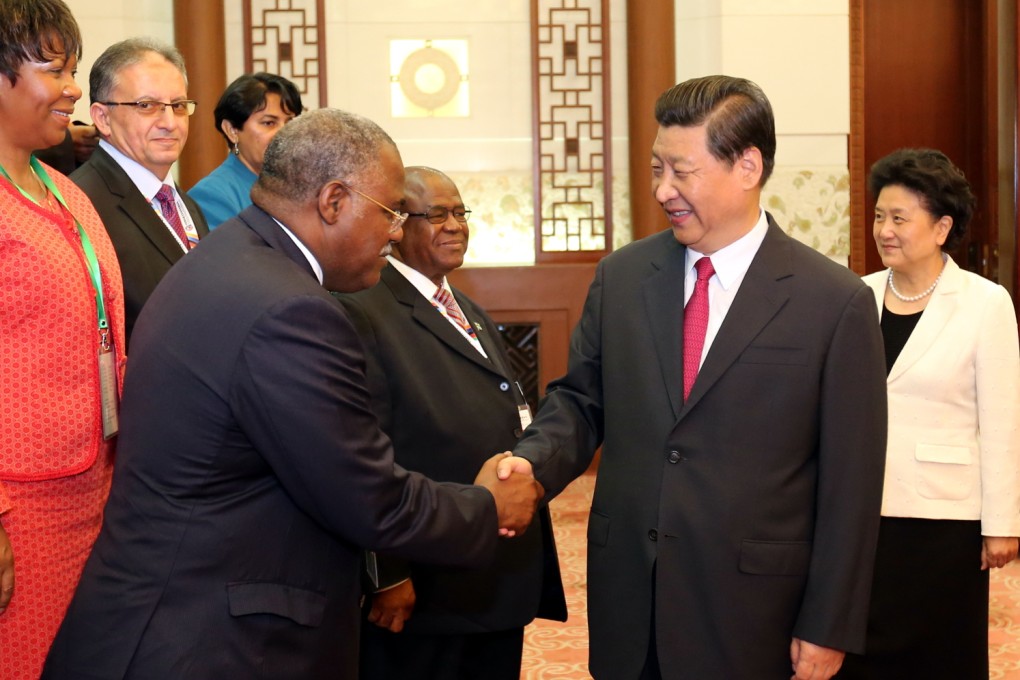 Chinese President Xi Jinping meets with delegates attending the Ministerial Forum of the China-Africa Health Development in Beijing. Photo: Xinhua