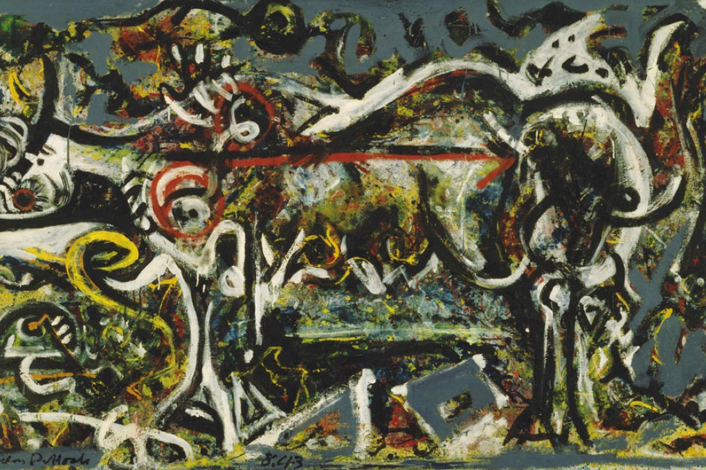 "The She-Wolf" by Jackson Pollock, whose works are among those Pei-Shen Qian has allegedly faked. Photo: AP