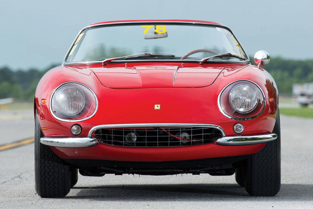 The exclusive Ferrari Spider that went for a whopping US$27.5 million to an unnamed buyer at an auction in California. Photo: SCMP Pictures