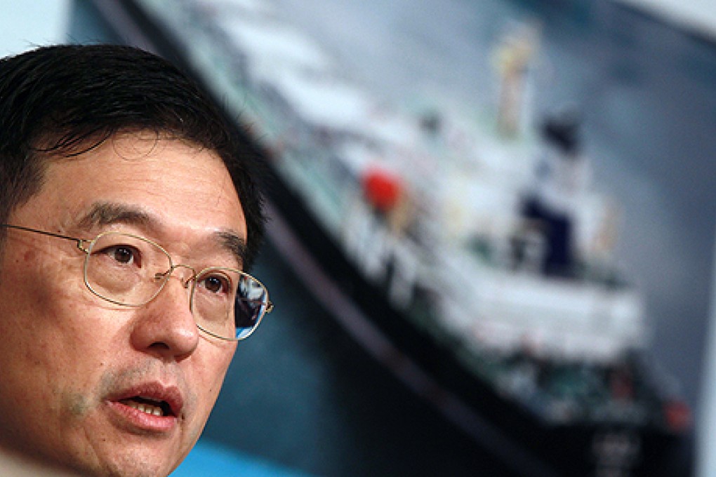 China Shipping Development chairman Li Shaode. Photo: Felix Wong