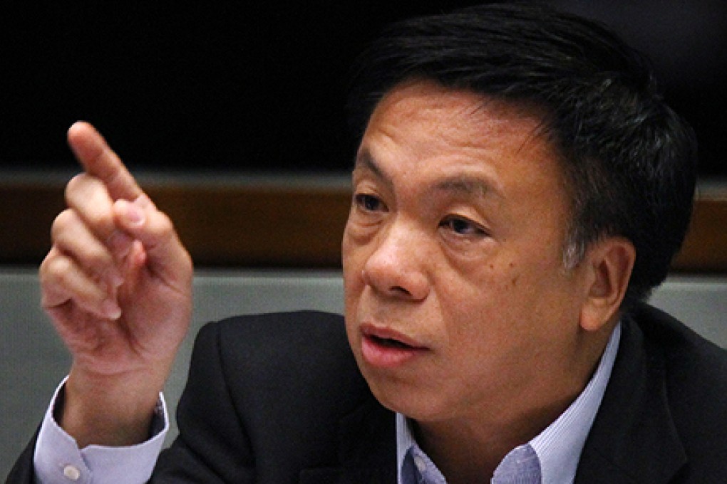 DAB lawmaker Christopher Chung Shu-kun Photo: Felix Wong