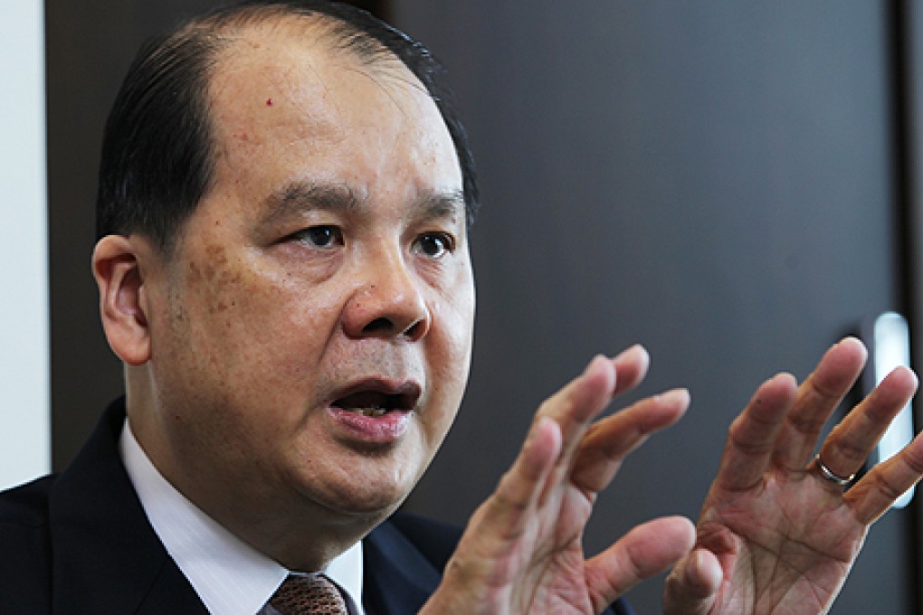 Secretary for Labour and Welfare Matthew Cheung Kin-chung. Photo: Nora Tam