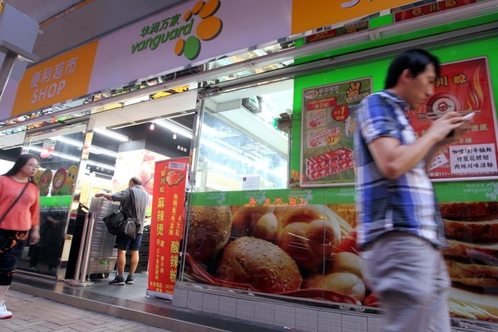 China Resources Enterprise (CRE) is the second-biggest supermarket operator on the mainland with its Vanguard chain. Photo: Edmond So