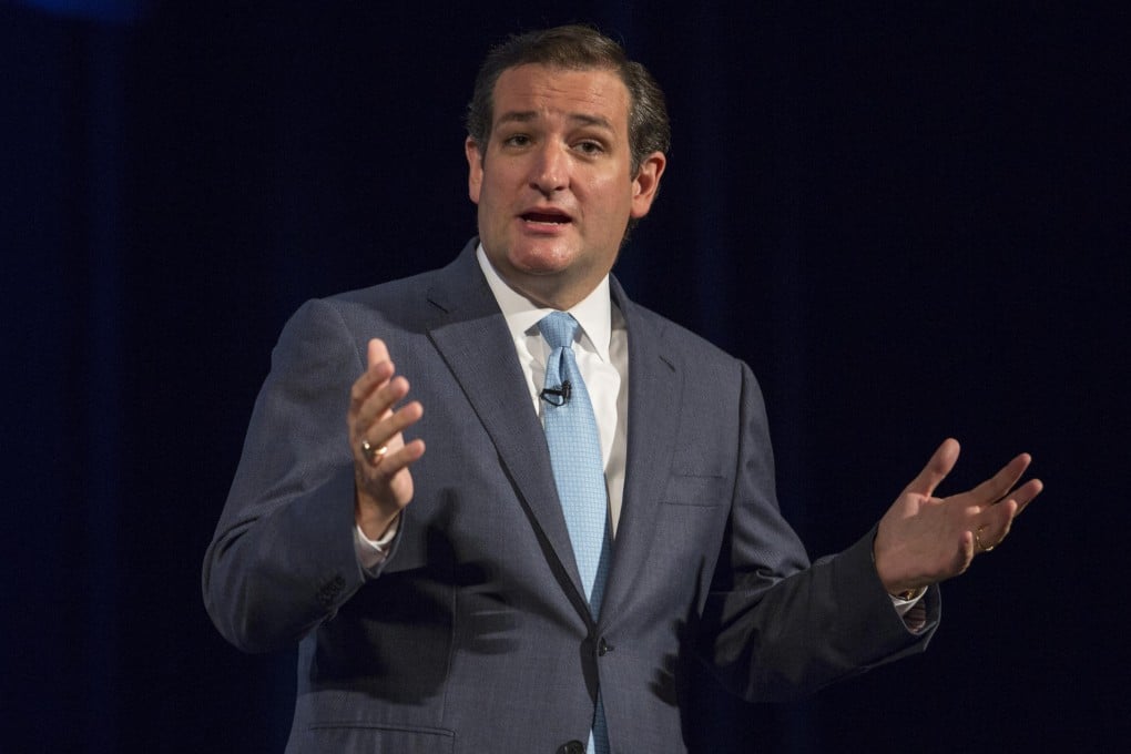 Senator Ted Cruz out to woo conservatives with an address at a Christian family leadership summit in Iowa. Photo: AP