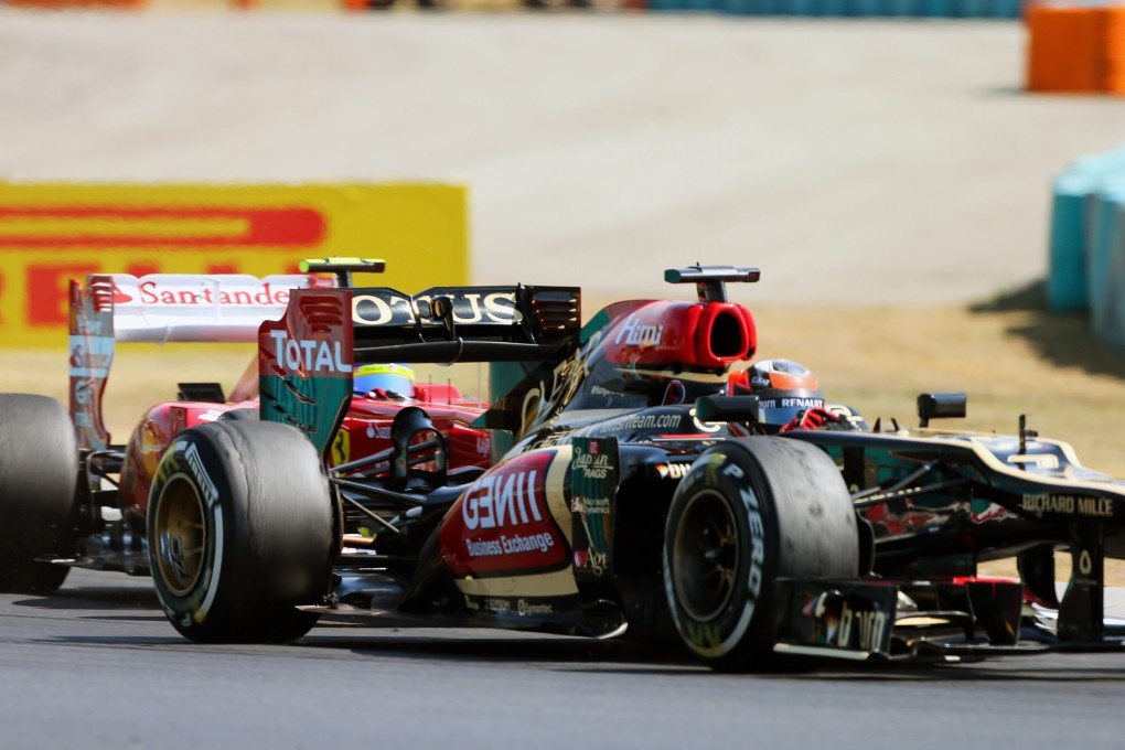 Finnish Formula One driver Kimi Raikkonen of Lotus F1 Team in action. Photo: EPA