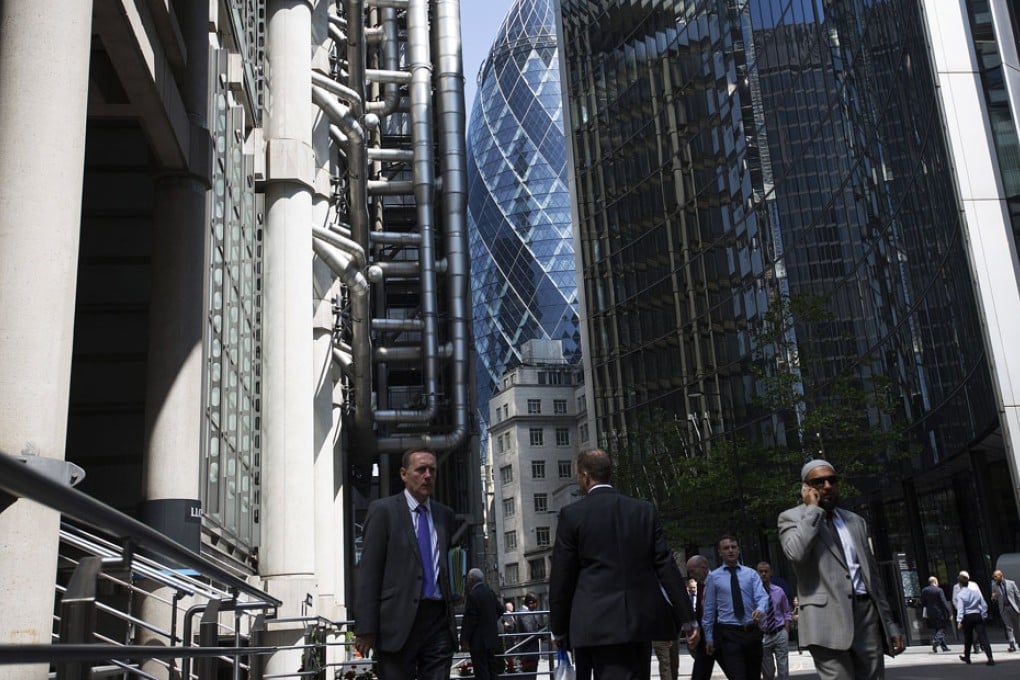 Ping An recently bought the Lloyd's of London building for £260 million, following a gradual relaxation of investment rules. Photo: Bloomberg