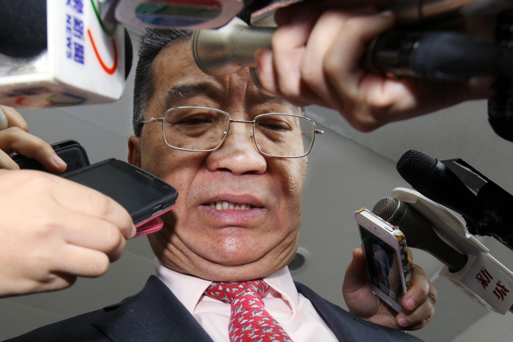 Lew Mon-hung after his court appearance. Photo: Edward Wong