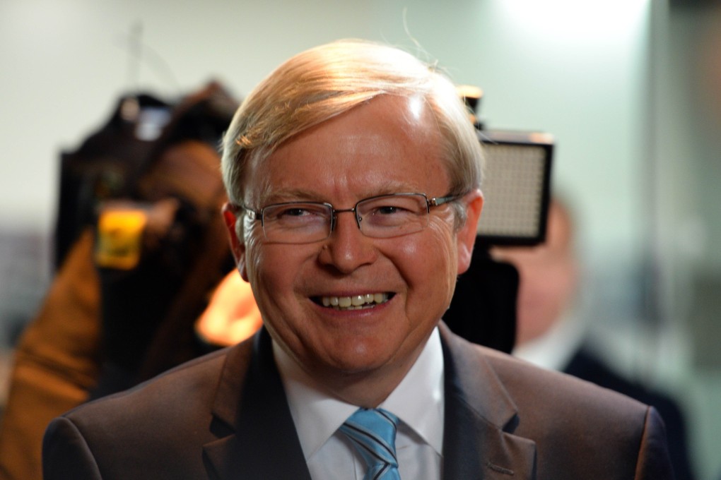 Kevin Rudd 2009 Australia adamant boatpeople policy working | South China Morning Post