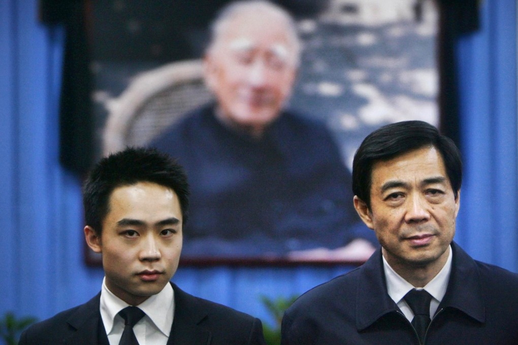 Bo Xilai and his son Bo Guagua in Beijing. Photo: Reuters
