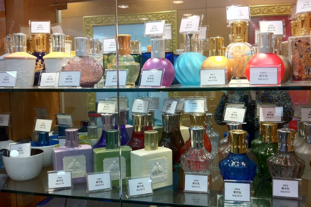 A range of lamps on display at a DCHL sales centre. Photo: Minnie Chan