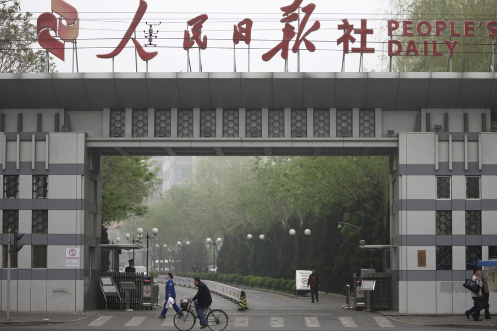 A People's Daily commentary has blamed the "failure" of the Egyptian revolution on its "premature democracy". Photo: Reuters