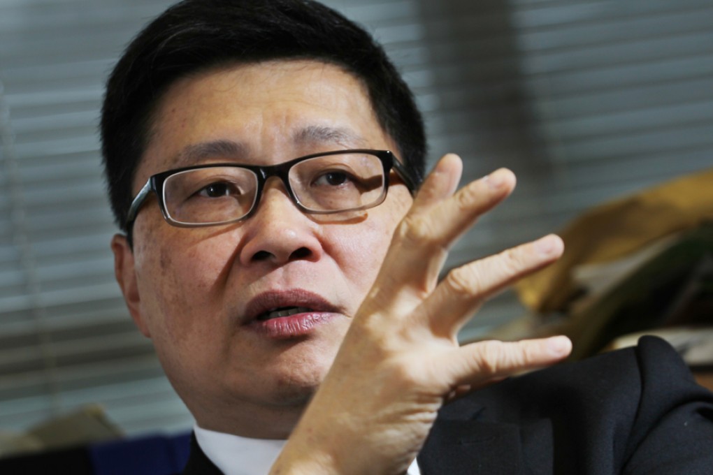 Chan Kin-man is a core organiser of Occupy Central. Photo: Felix Wong