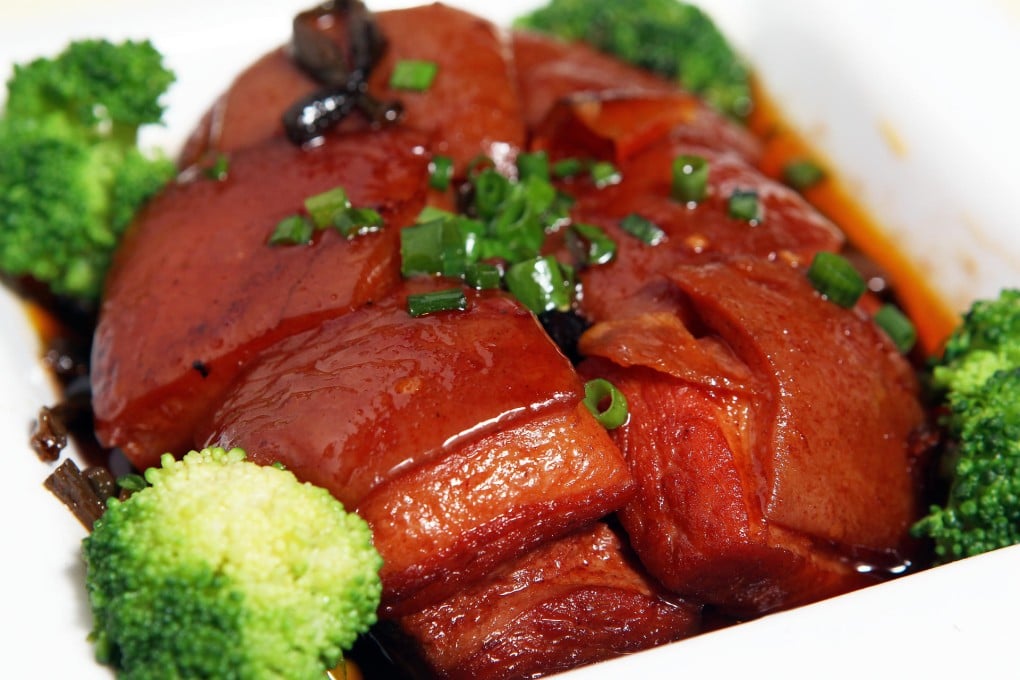 Fatty red-cooked pork from Mao Jia Fan Dian. Photos: K.Y. Cheng