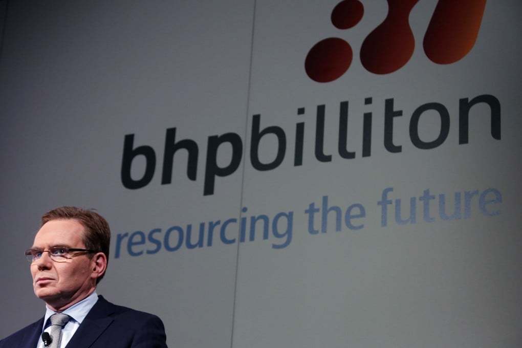 BHP Billiton chief executive Andrew Mackenzie has given up shares worth 941,000 pounds (HK$11.4 million) at Thursday’s close that were due to him from his sign-on bonus. Photo: Reuters