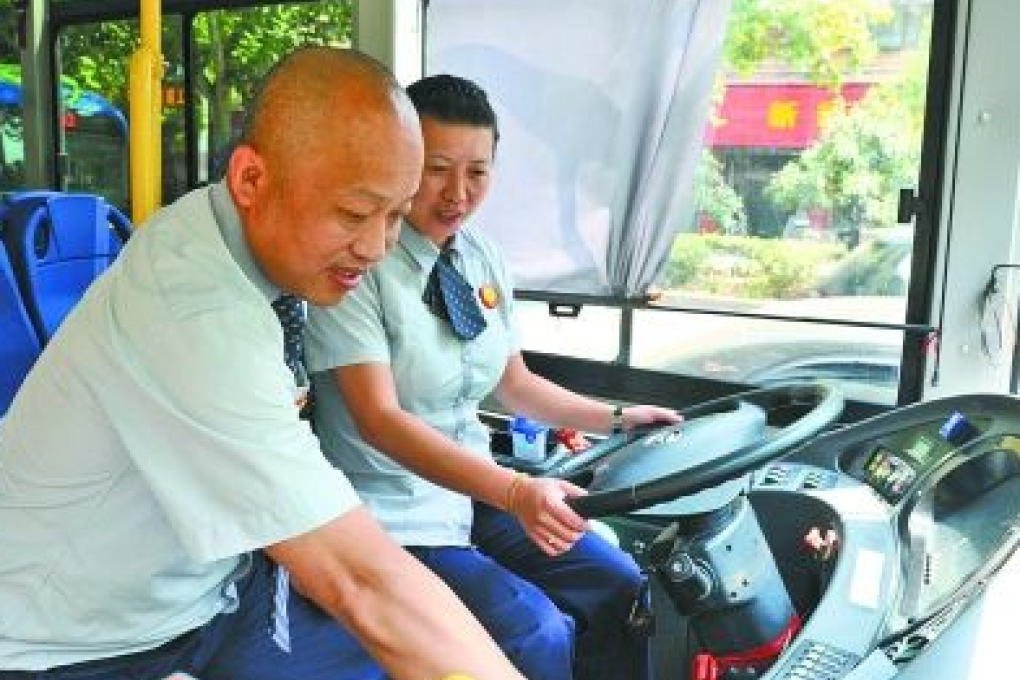 Xiaogan residents Dai Liqing and his wife Ren Yanli are "millionaire bus drivers". Photo: screenshot via Weibo