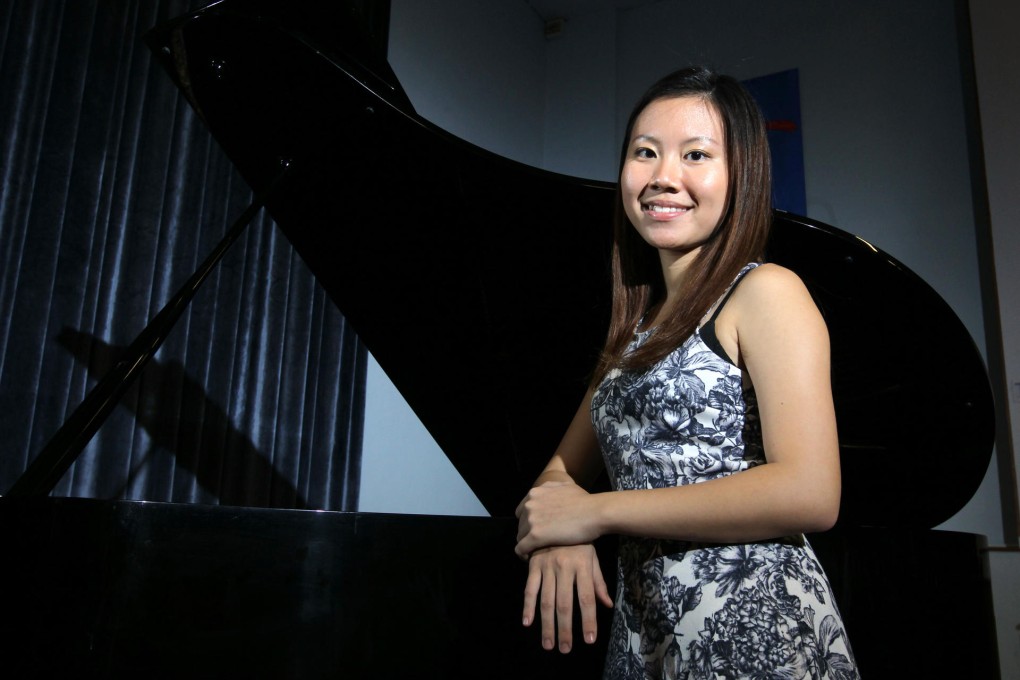 Top scorer Peggy Wu, a pianist, is set to study at a leading arts academy. Photo: Edward Wong