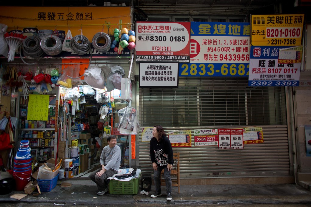 Small businesses struggle with high rents. Photo: Bloomberg