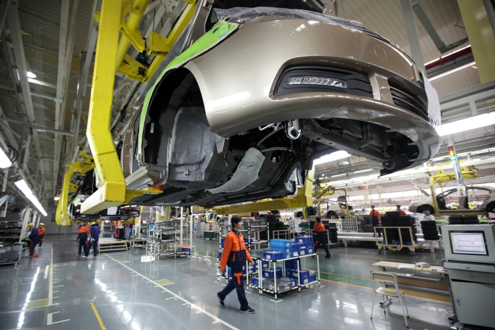 Geely Automobile plans to set up assembly plants in emerging markets in South America and Eastern Europe. Photo: Bloomberg