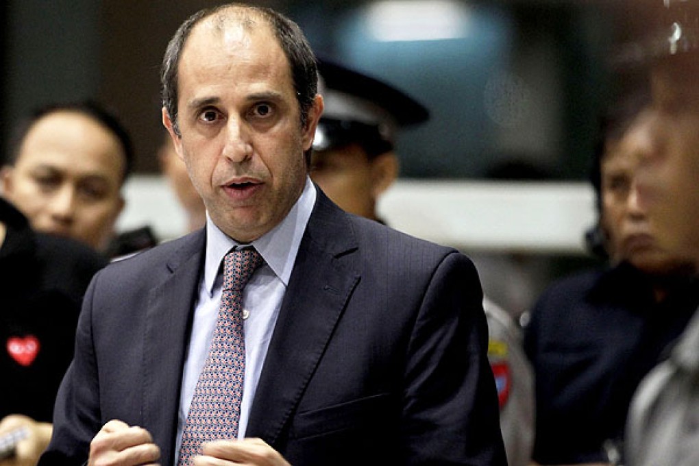 Tomas Ojea Quintana, UN's Special Rapporteur on Human Rights. Photo: EPA