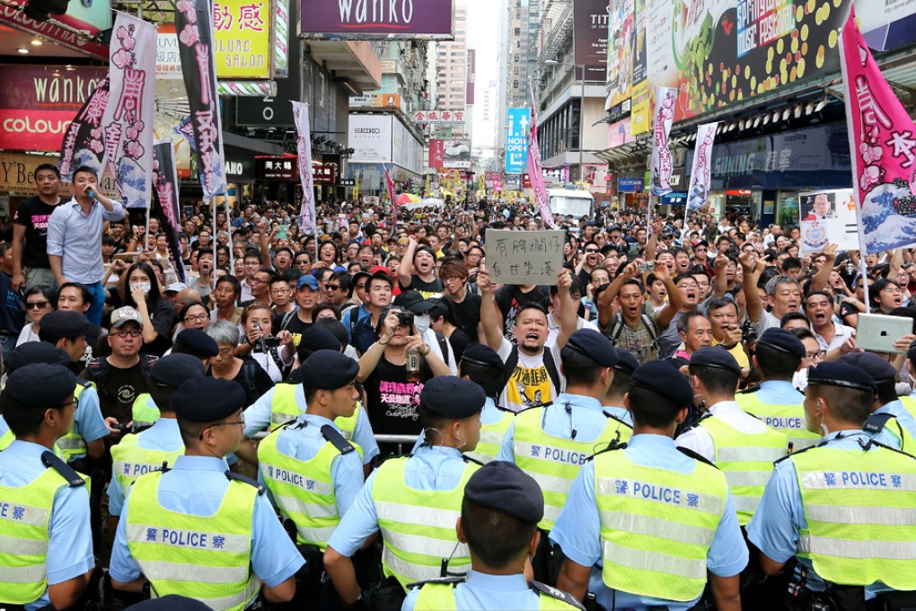 The idea that officers on the street are under orders from above to deal more harshly with one group than another seems unrealistic. Photo: Felix Wong