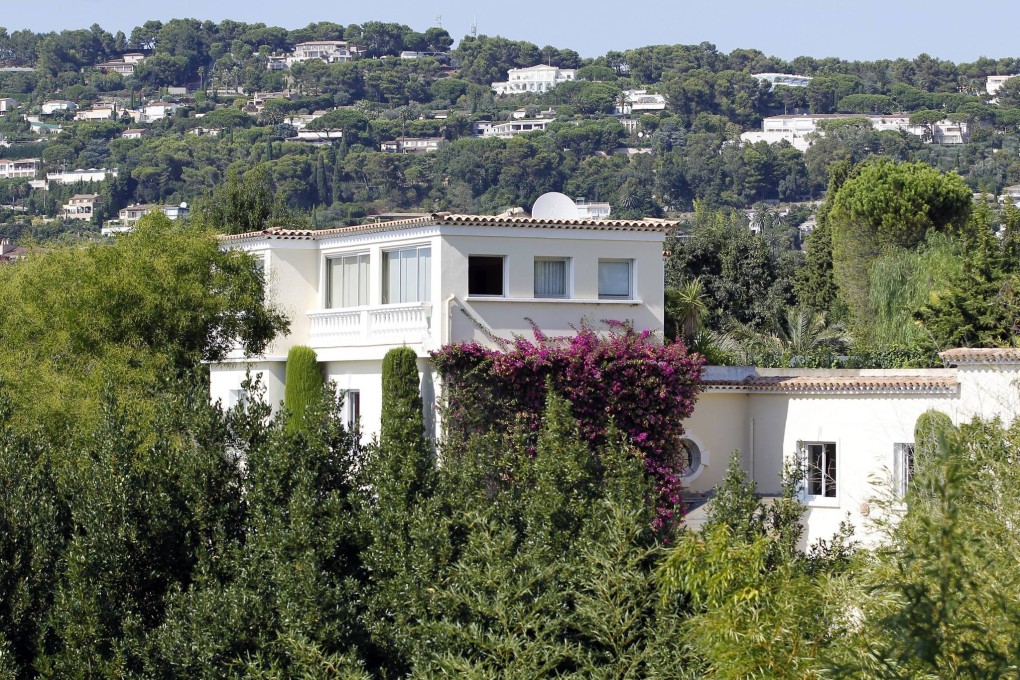 An exterior view of the Villa Fontaine Saint Georges allegedly owned by Gu Kailai. Photo: EPA