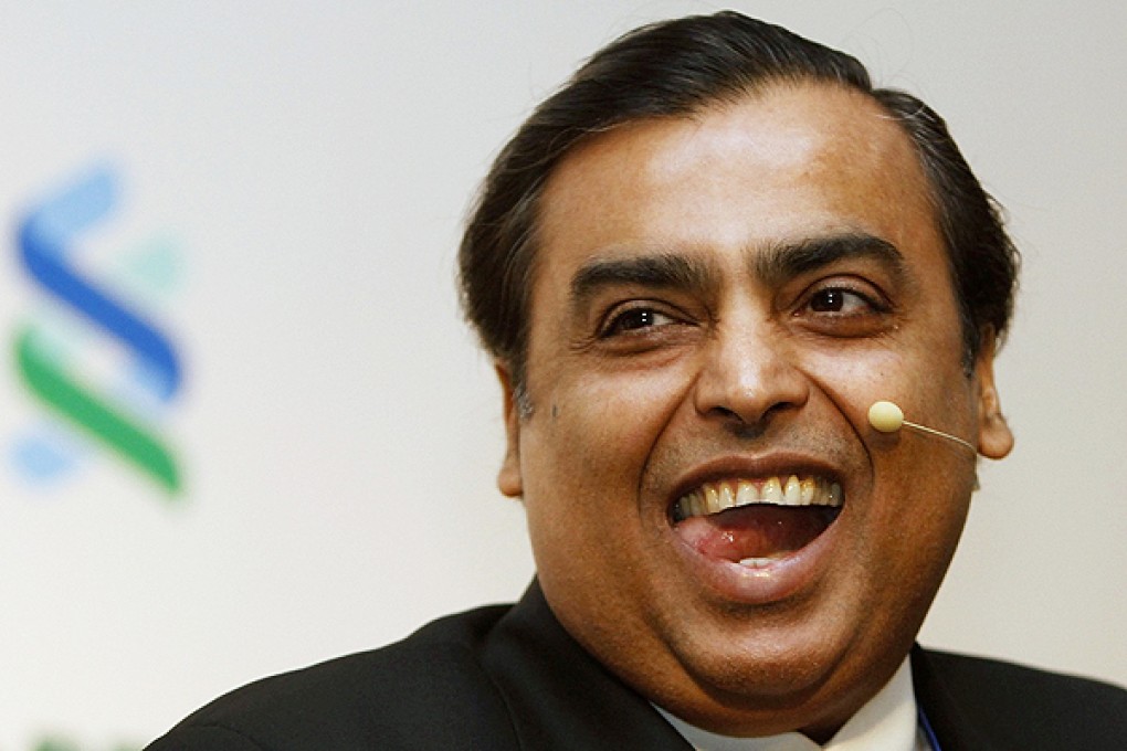 Mukesh Ambani, chairman of Reliance Industries. Photo: Reuters
