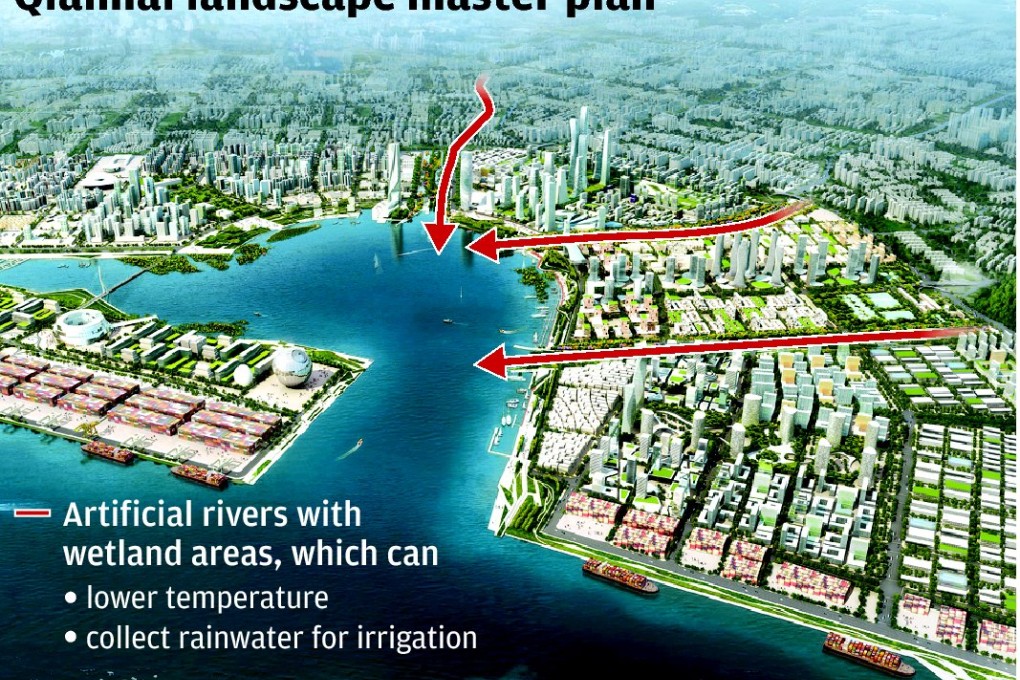 Qianhai landscape master plan