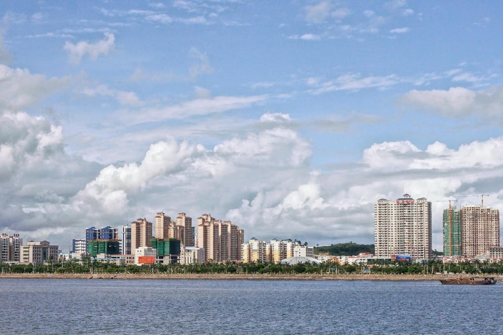 Fangchenggang is showing signs of the prosperity its expanding port business is bringing. Photo: Charlotte So