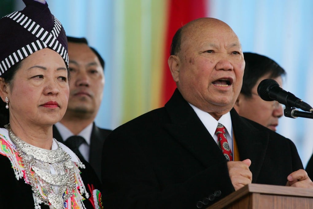 May Song Vang's husband Vang Pao, who died in 2011. Photo: AP