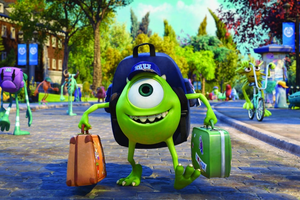 Monsters Universitywas released in 2-D and 3-D.