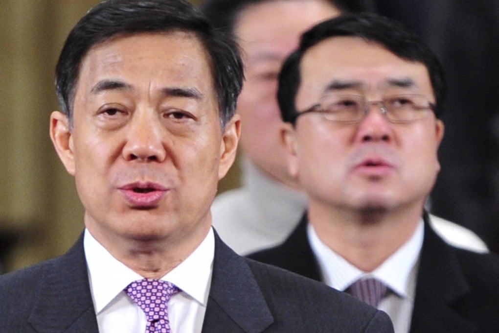 Former powerbrokers Bo Xilai and Wang Lijun. Photo: Reuters