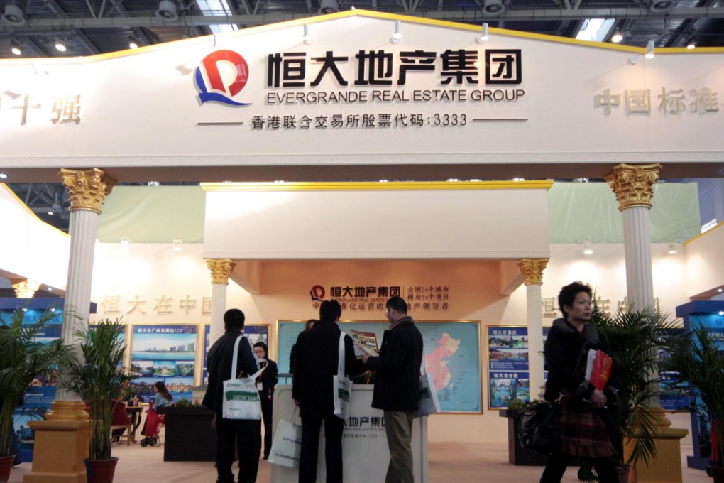 Evergrande notched up 44.61 billion yuan in contracted sales for the first half, with the developer's emphasis on second and third-tier cities paying off. Photo: Bloomberg