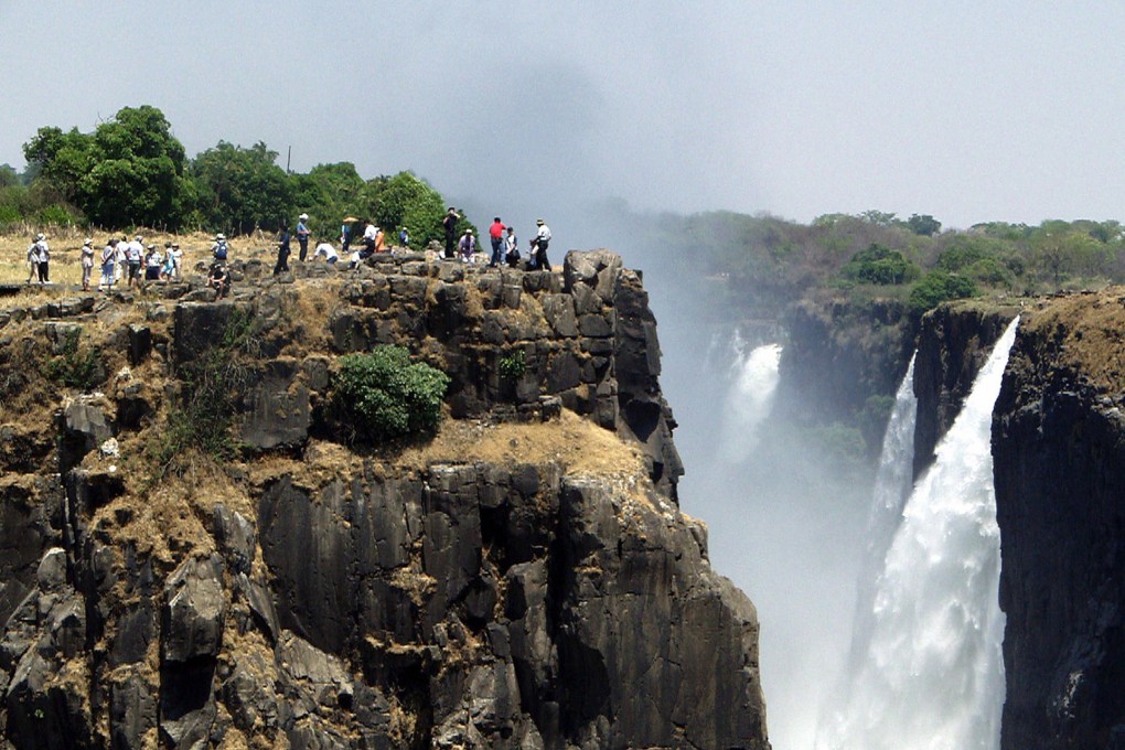 The Victoria Falls, which lie on the border between Zambia and Zimbabwe, are the area's top tourist attraction.Photo: AFP