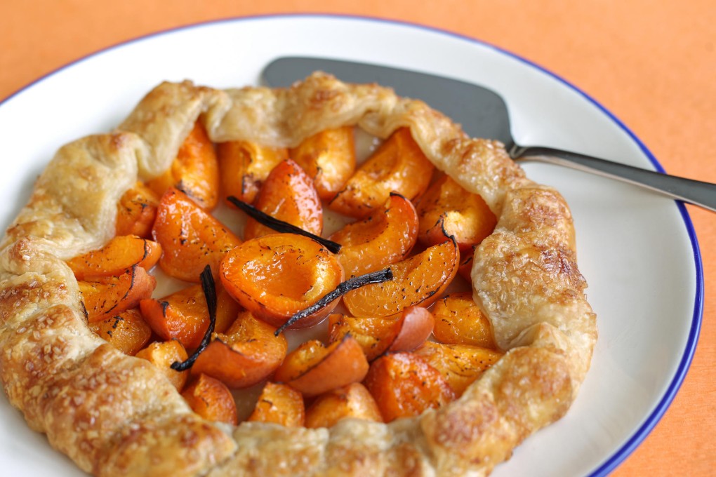 Apricot galette