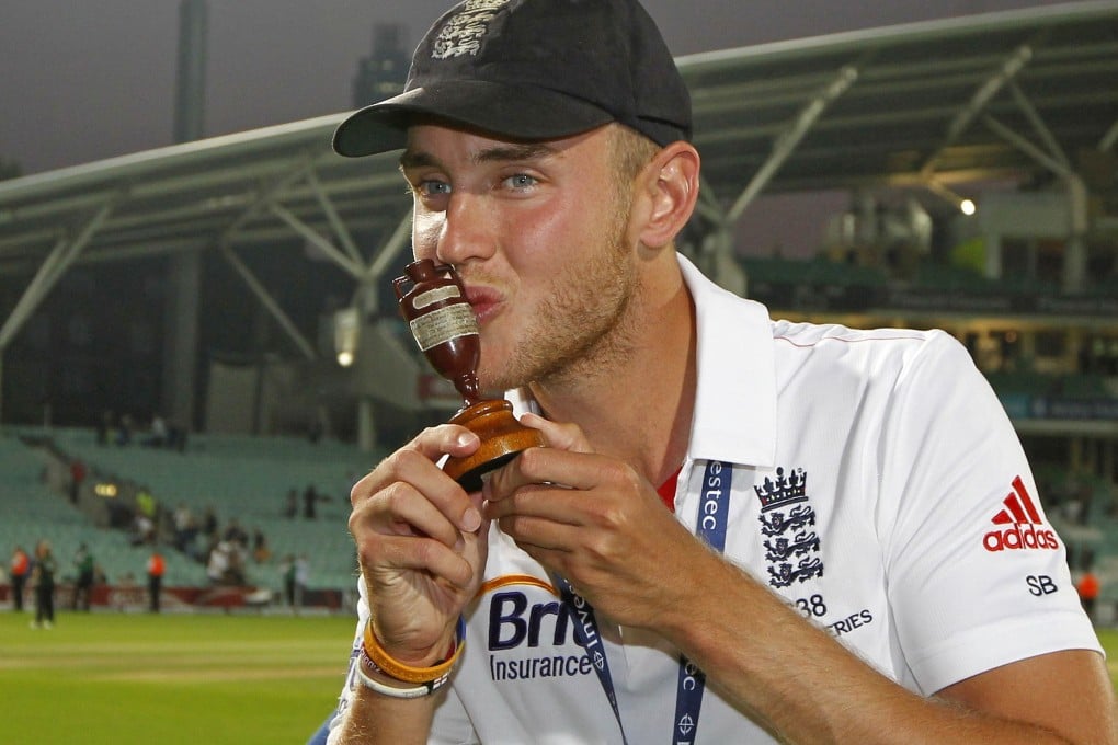 England's Stuart Broad. Photo: AFP