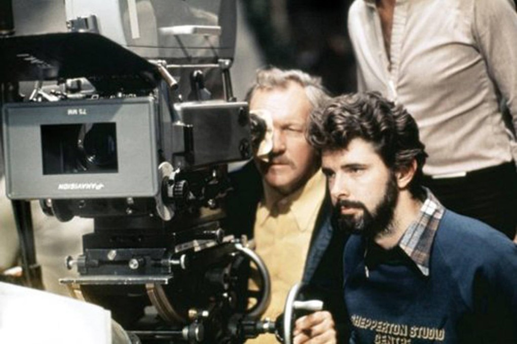 Gilbert Taylor with George Lucas. Photo: SCMP Pictures