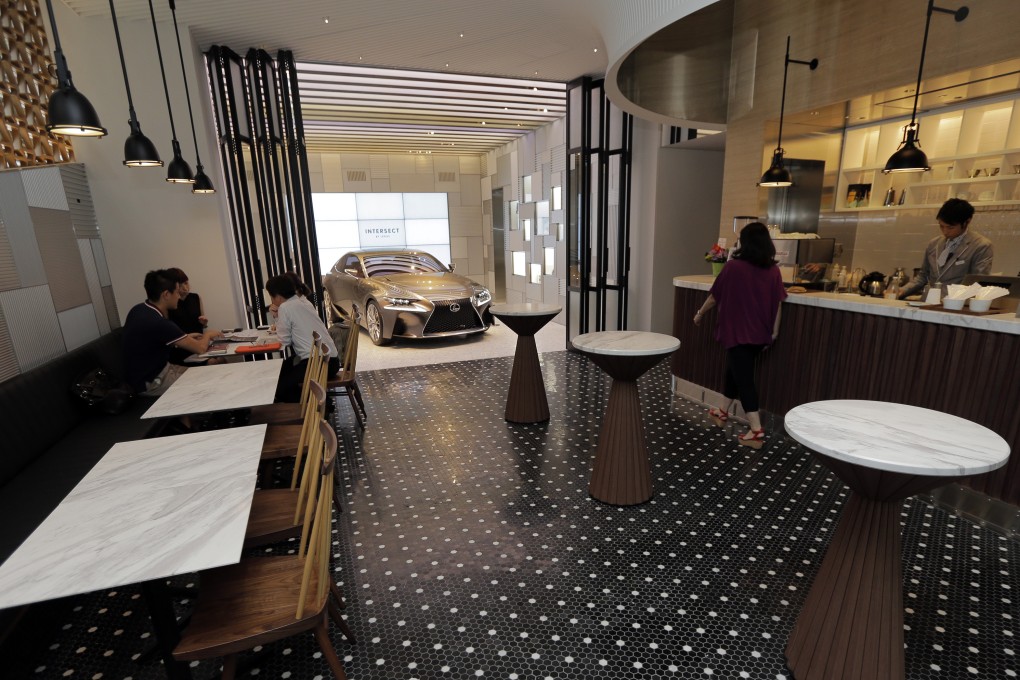 Do you want fries with that? Lexus is opening a series of special lounges to change its staid image. Photo: AP